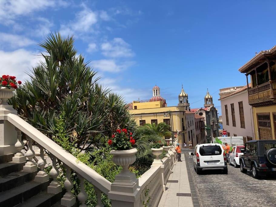 Romantisches Haus In Der Historischen Altstadt Von Orotava La Orotava Esterno foto