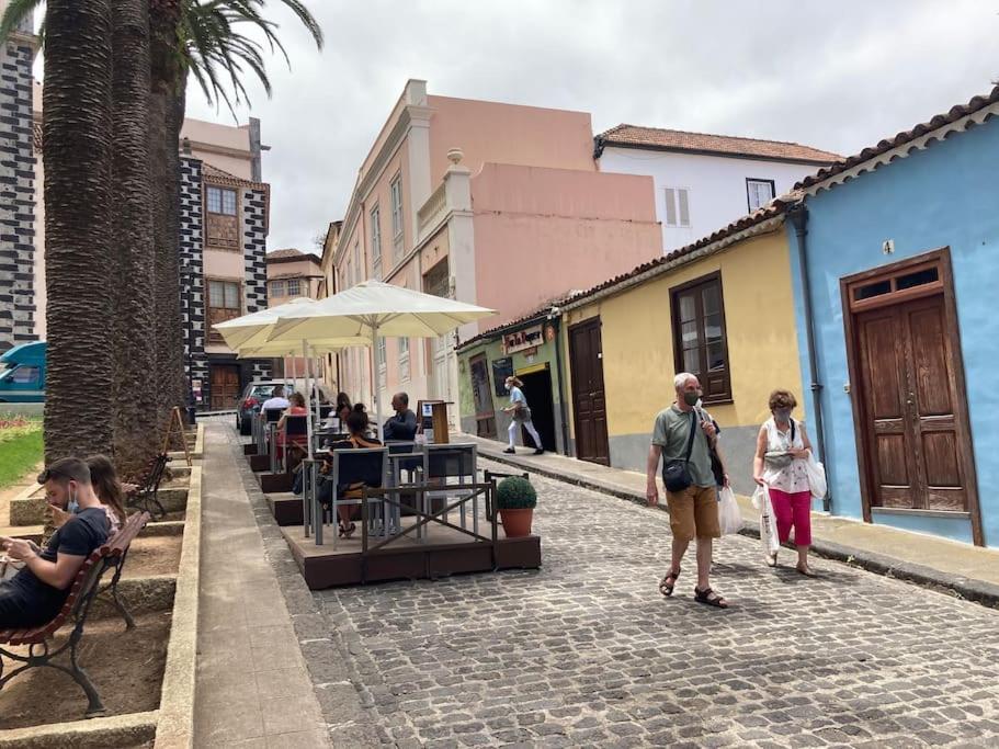 Romantisches Haus In Der Historischen Altstadt Von Orotava La Orotava Esterno foto